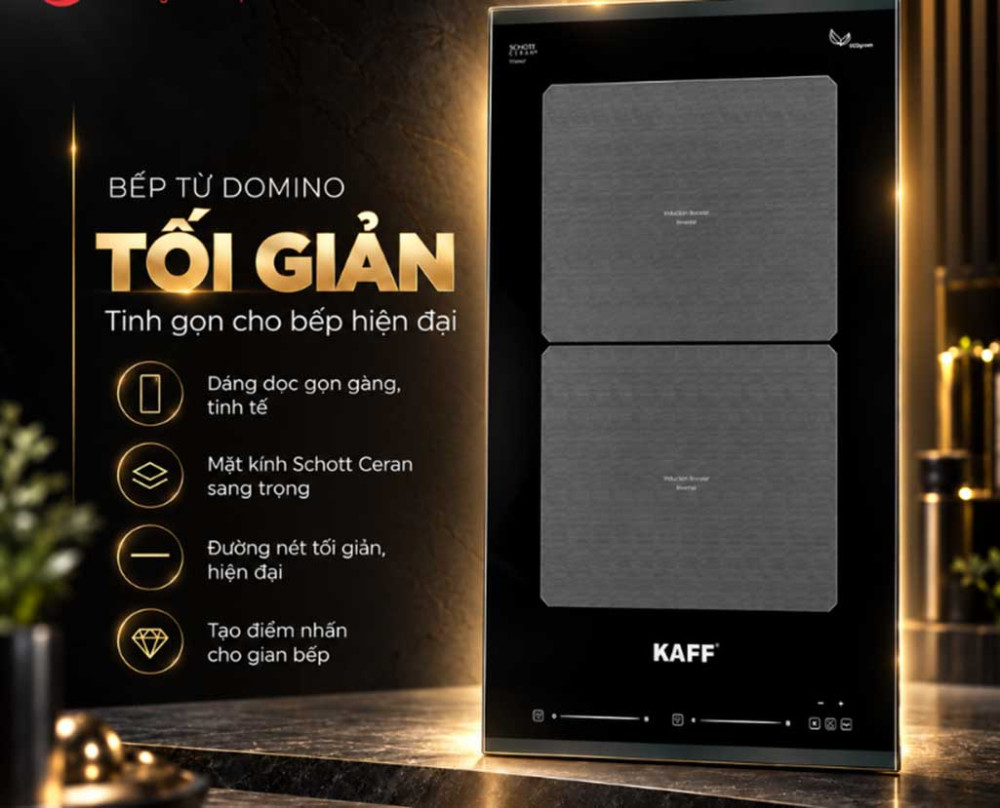 Bếp từ Domino Kaff KF-581DI Smart - Hàng chính hãng