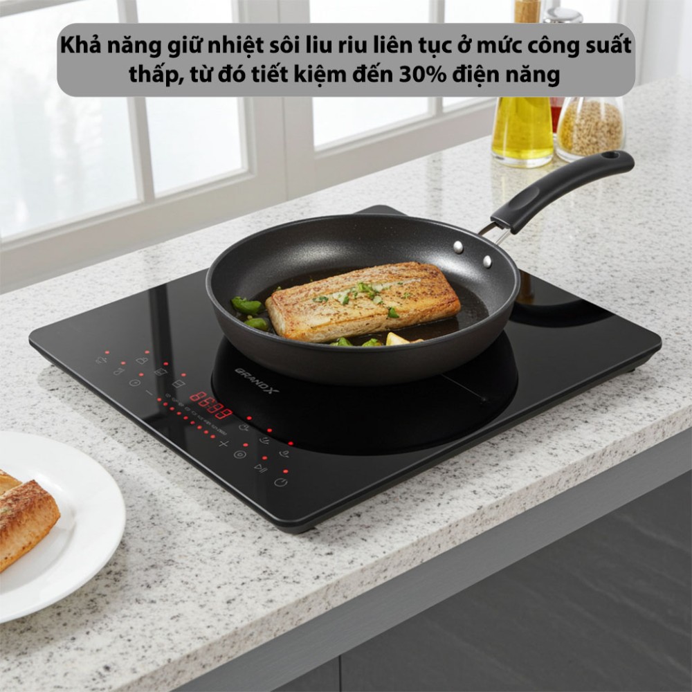 Bếp từ đơn GrandX GX-IH168 - Hàng chính hãng