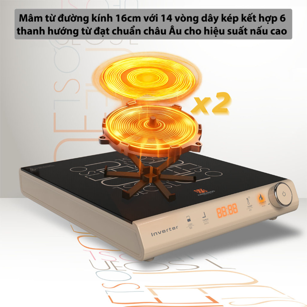 Bếp từ đơn Hawonkoo SEOUL-CEH-108-INVERTER - Hàng chính hãng