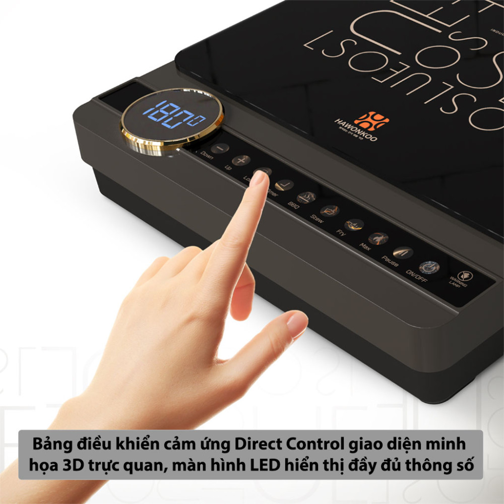 Bếp từ đơn Inverter Hawonkoo SEOUL CEH-114 - Hàng chính hãng