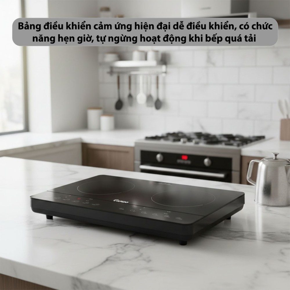 Bếp từ dương đôi Rapido RI3500KP - Hàng chính hãng