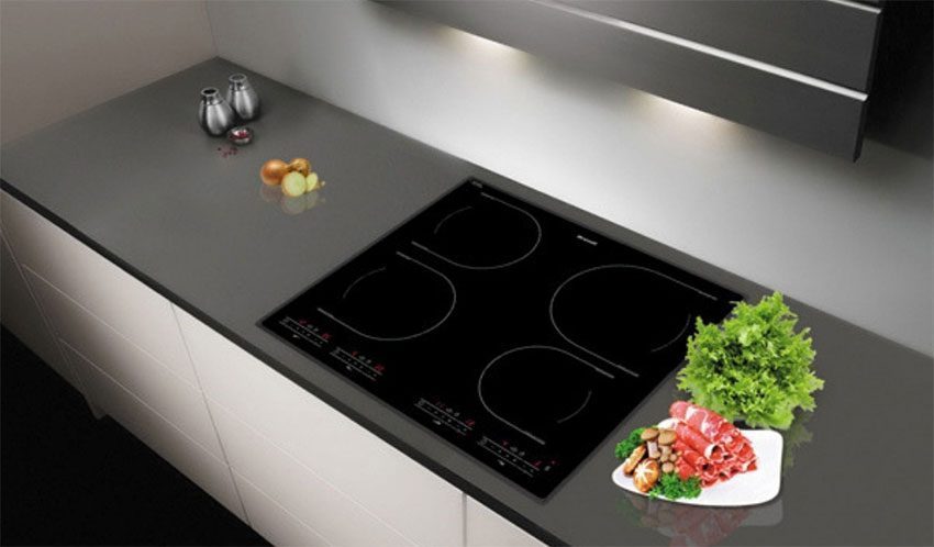 Thiết kế lắp âm hiện đại của bếp từ tư âm kính Brandt TI1016B