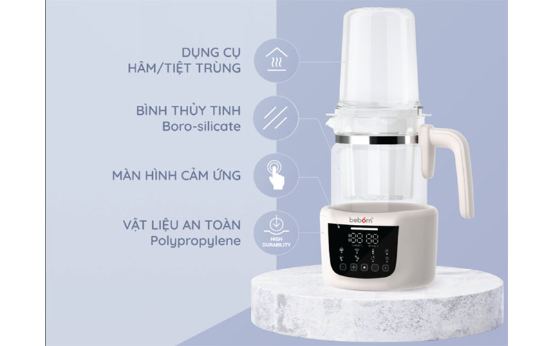 Bình đun nước giữ nhiệt Beborn K02TN