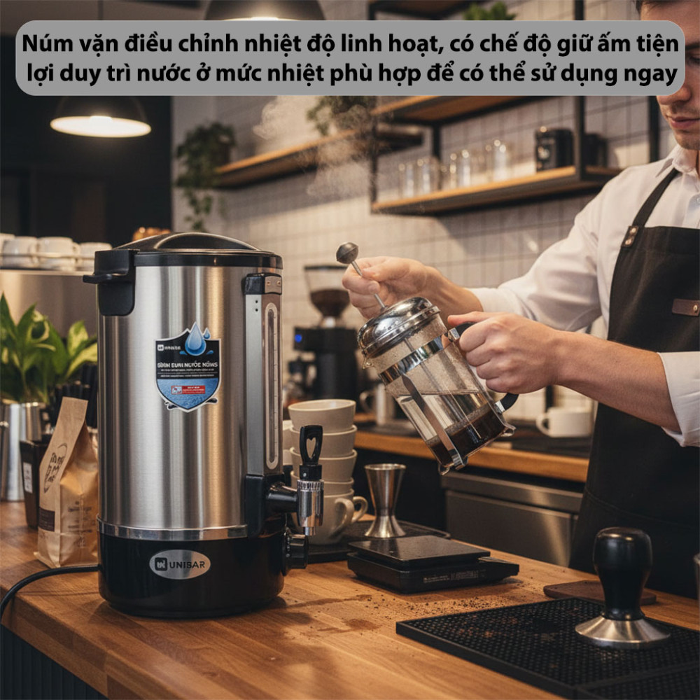 Bình đun nước nóng Unibar UBS-10X 10L - Hàng chính hãng
