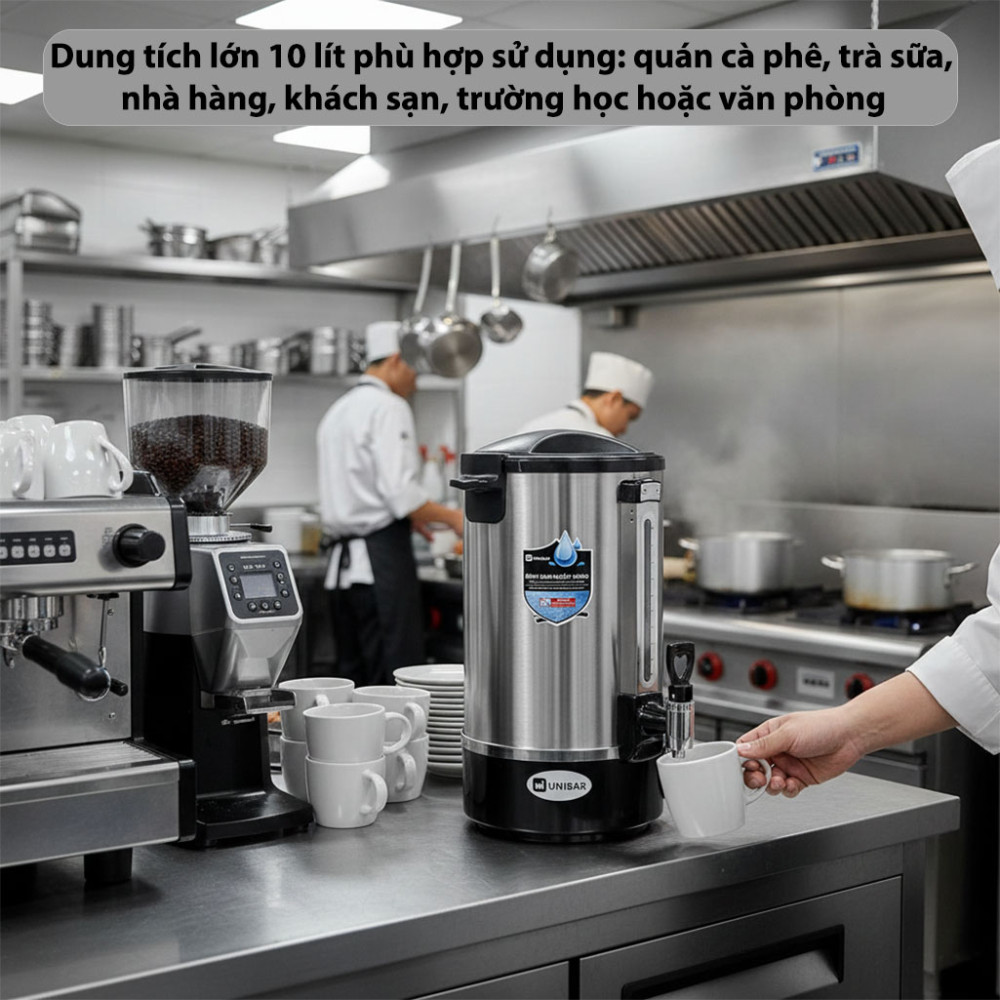 Bình đun nước nóng Unibar UBS-10X 10L - Hàng chính hãng