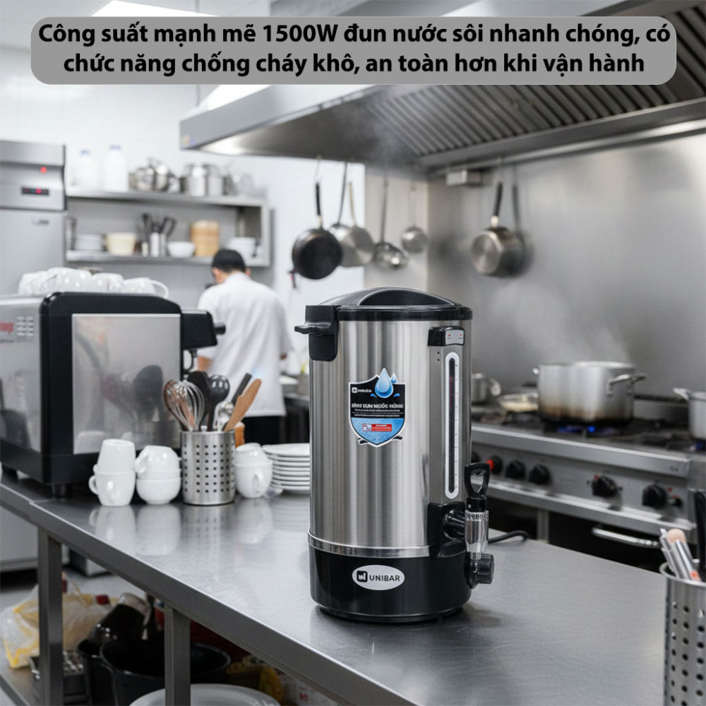 Bình đun nước nóng Unibar UBS-10X 10L - Hàng chính hãng