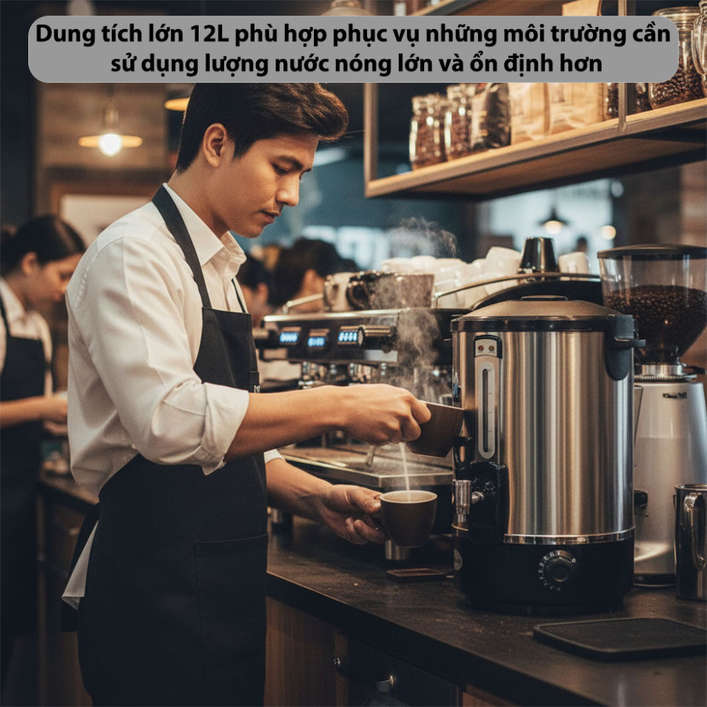 Bình đun nước nóng Unibar UBS-12X 12L - Hàng chính hãng