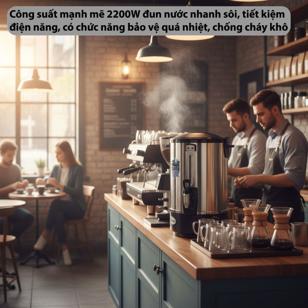Bình đun nước nóng Unibar UBS-12X 12L - Hàng chính hãng