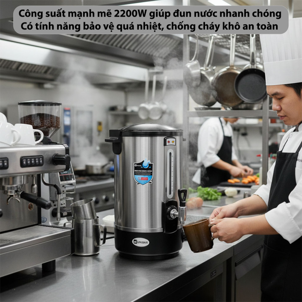 Bình đun nước nóng Unibar UBS-16X 16L - Hàng chính hãng