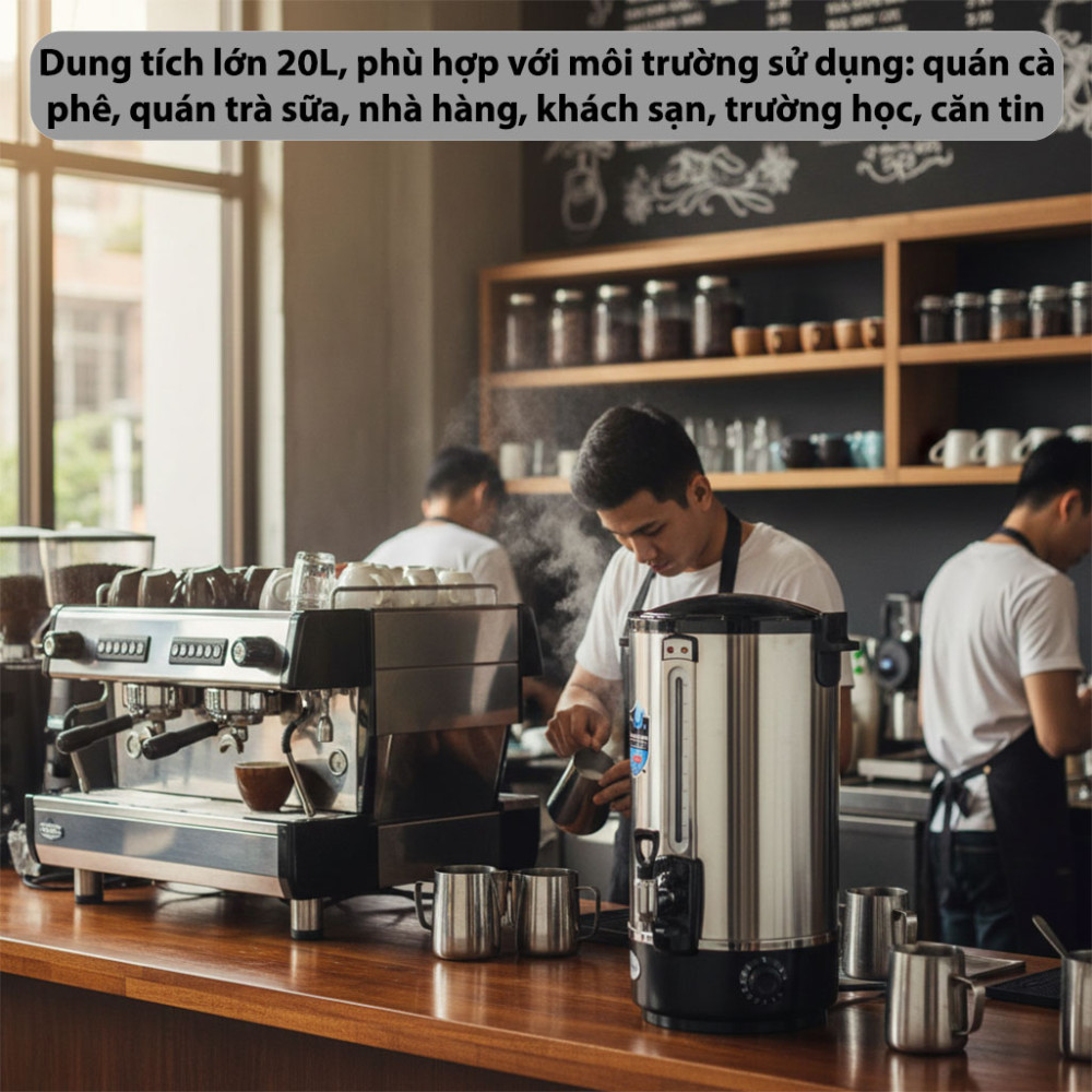 Bình đun nước nóng Unibar UBS-20X 20L - Hàng chính hãng