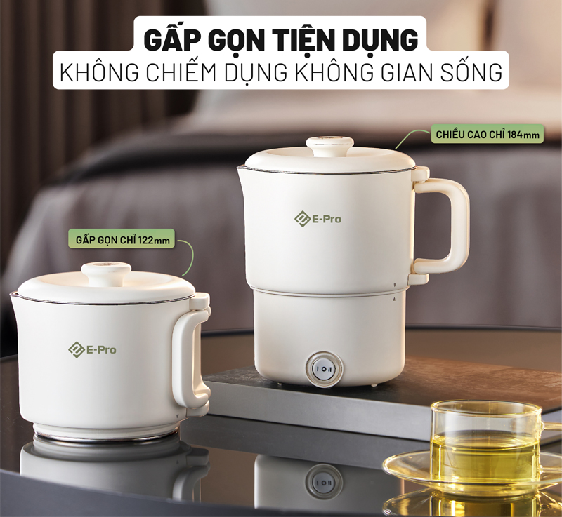 Thiết kế thông minh, dễ dàng sử dụng và bảo quản