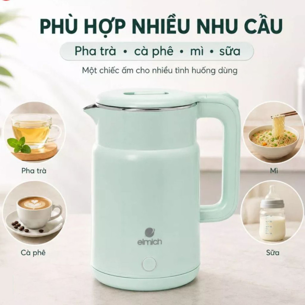 Ấm đun siêu tốc 1.7L Elmich KEE9149 - Hàng chính hãng