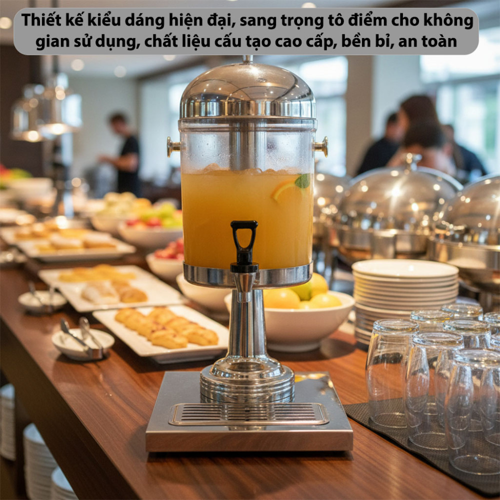 Bình đựng nước trái cây 1 ngăn OEM BC2201-R 8L - Hàng chính hãng