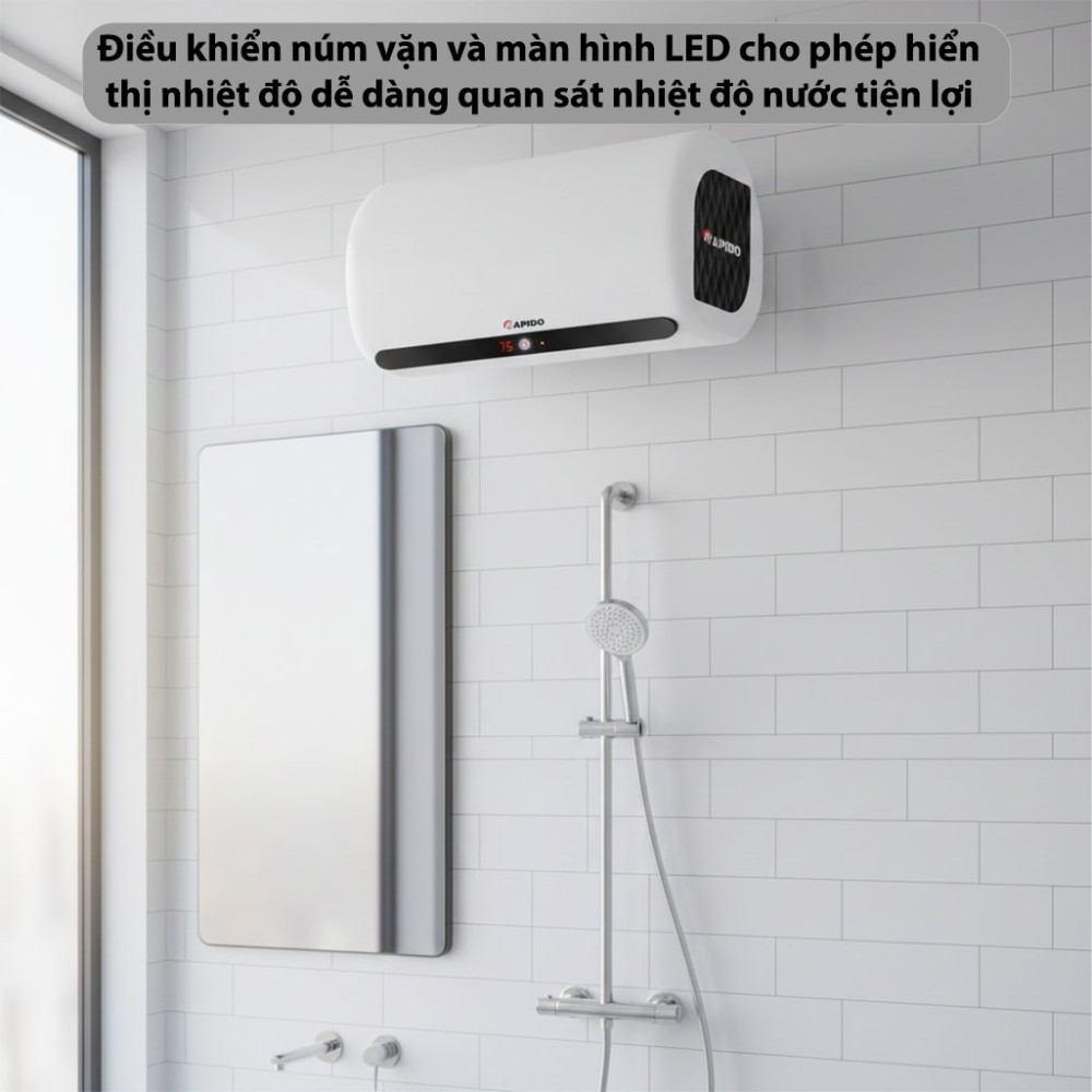 Bình nước nóng Rapido HA-15L - Hàng chính hãng