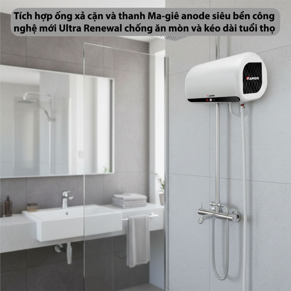 Bình nước nóng Rapido HA-15L - Hàng chính hãng