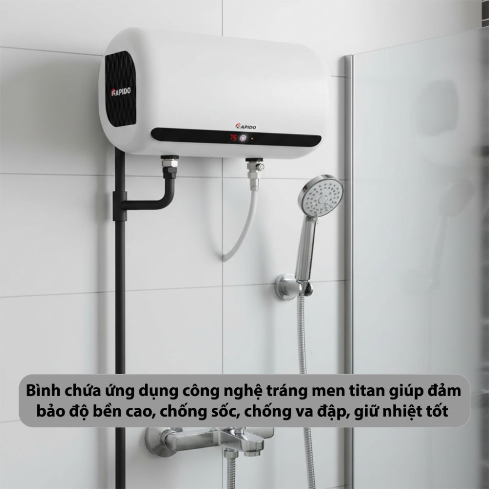 Bình nước nóng Rapido HD15L - Hàng chính hãng