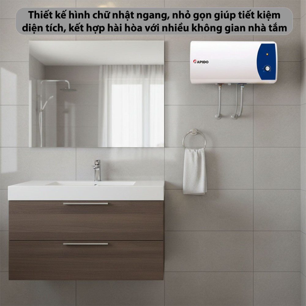 Bình nước nóng Rapido Jolly 20L ( AG+) - Hàng chính hãng