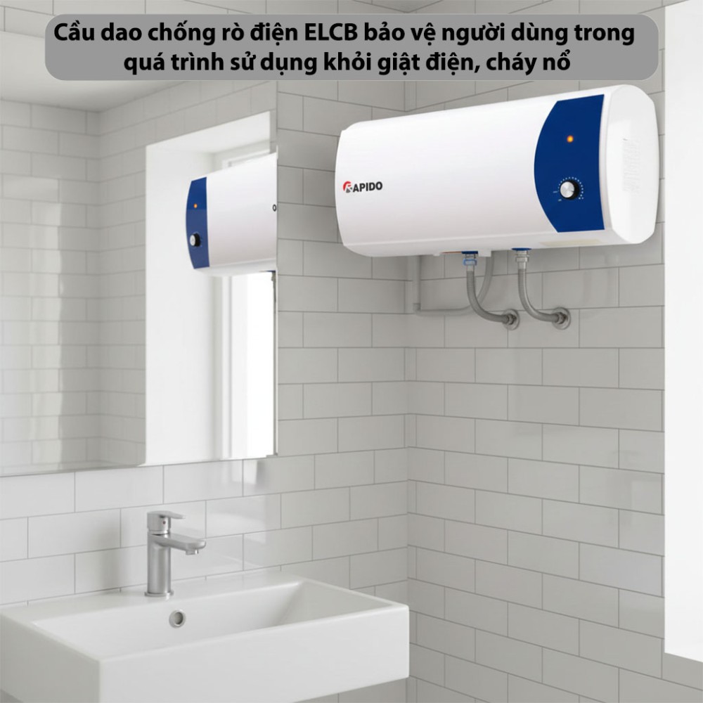 Bình nước nóng Rapido Jolly 20L ( AG+) - Hàng chính hãng