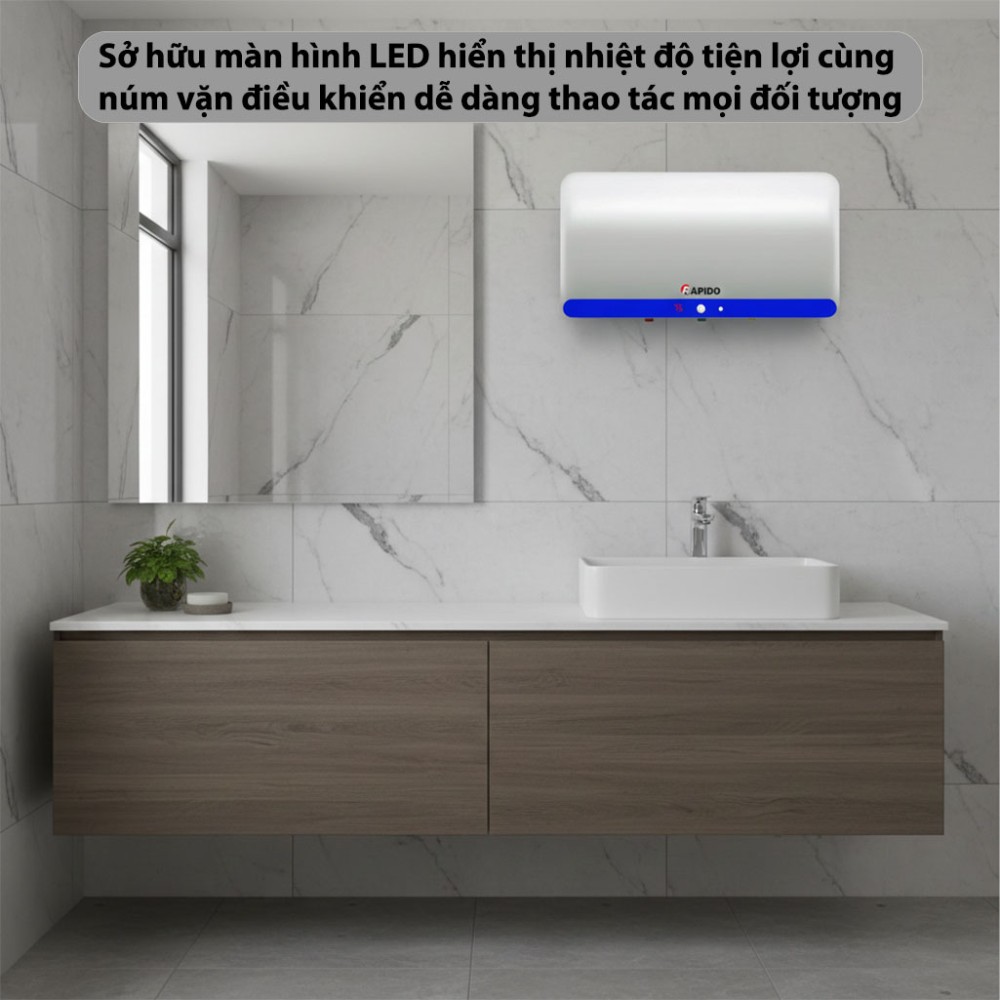 Bình nước nóng Rapido Obel RON-20AD - Hàng chính hãng