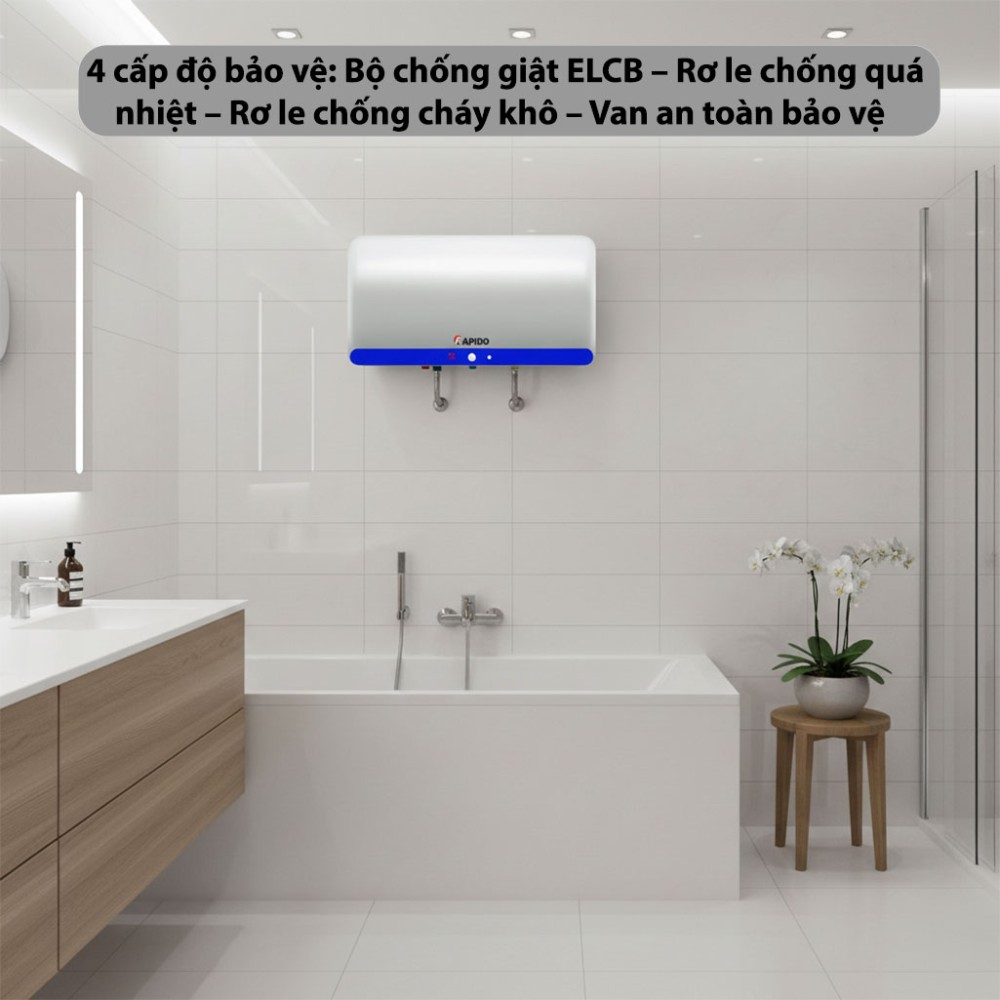 Bình nước nóng Rapido Obel RON-20AD - Hàng chính hãng