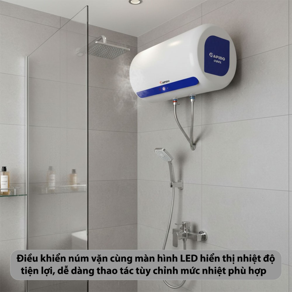 Bình nước nóng Rapido Obel RON-30AD - Hàng chính hãng