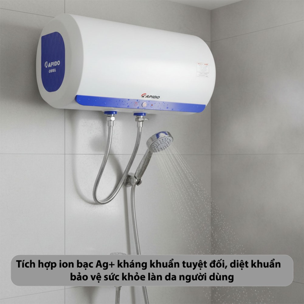 Bình nước nóng Rapido Obel RON-30AD - Hàng chính hãng