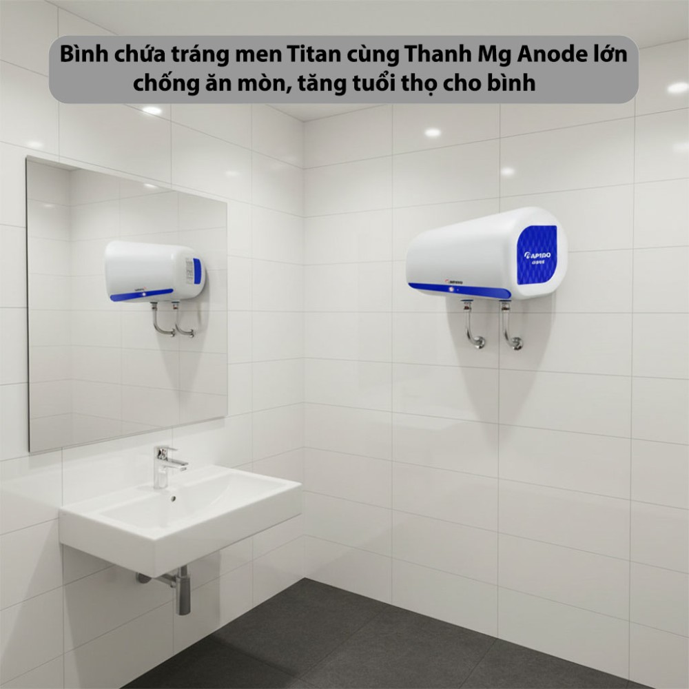 Bình nước nóng Rapido Obel RON-E30L - Hàng chính hãng