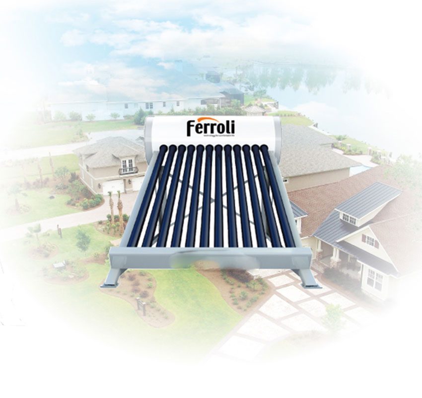 Chức năng của bình nước nóng năng lượng mặt trời Ferroli Ecosun 400L