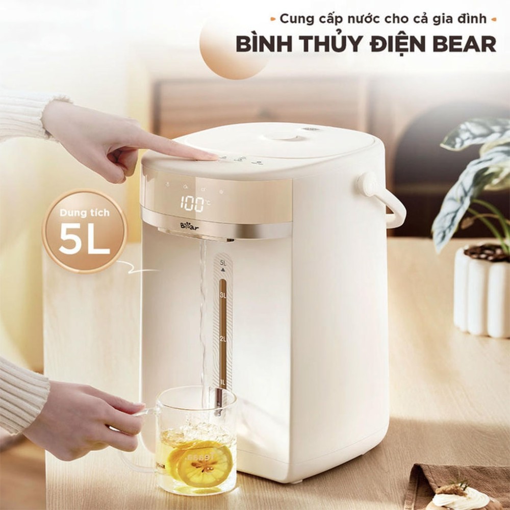 Bình thủy điện Bear EWB-5H50M54 5L - Hàng chính hãng
