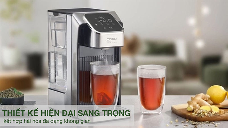 Thiết kế của Bình thủy điện Caso HW770