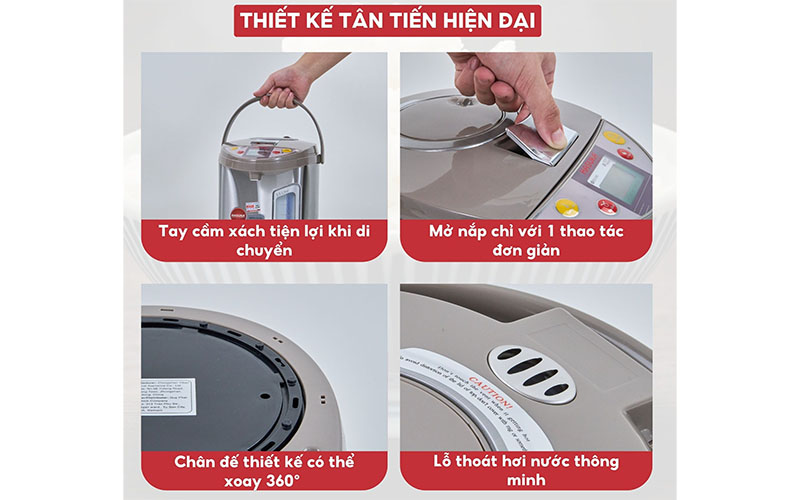 Thiết kế của Bình thủy điện Hasuka HSK-5399