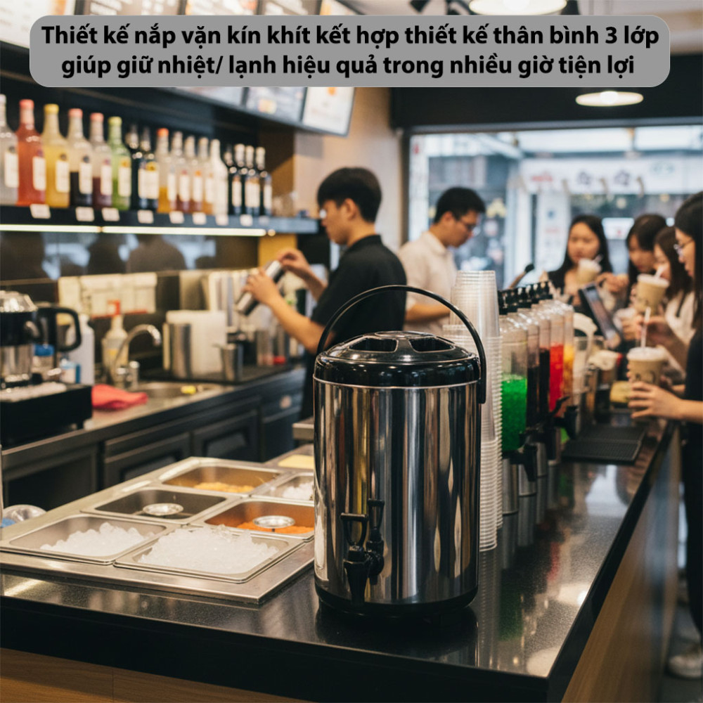 Bình ủ trà OEM 12L - Hàng chính hãng