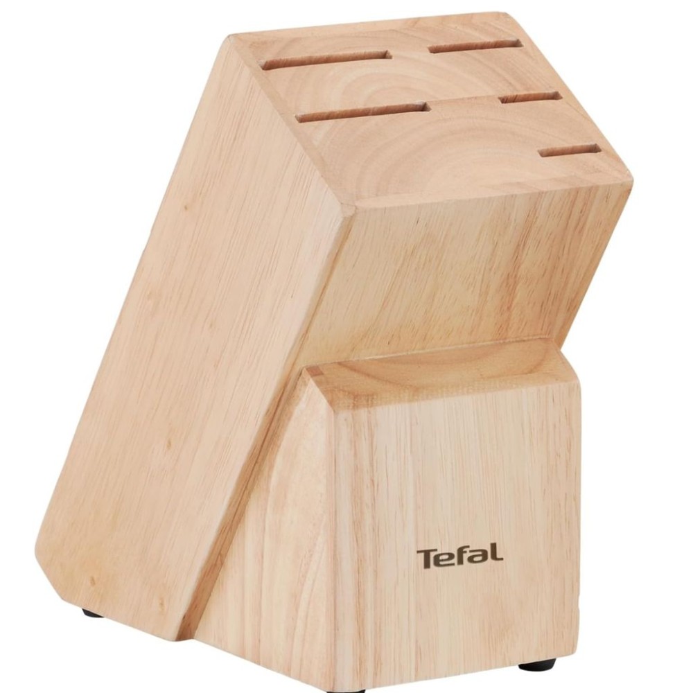 Bộ dao thép Đức 5 món kèm kệ để dao Tefal K232S574 - Hàng chính hãng
