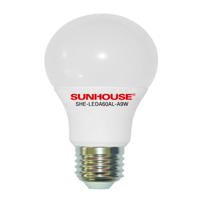  Bộ đèn led thân nhôm Sunhouse SHE-LEDA60AL-A9W
