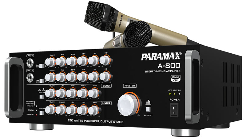 Amply của Bộ karaoke và nghe nhạc Paramax CBZ-1000