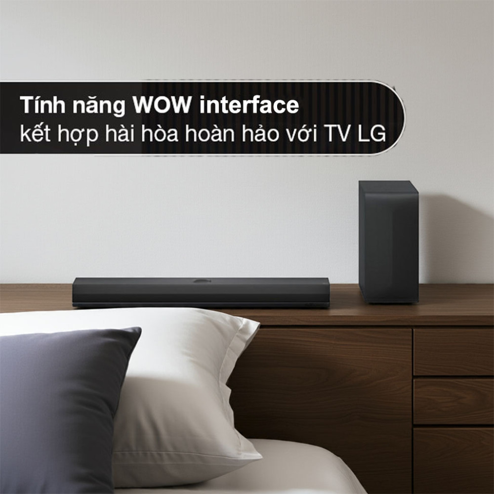 Bộ loa thanh LG S70TY 400W với tính năng hiện đại 