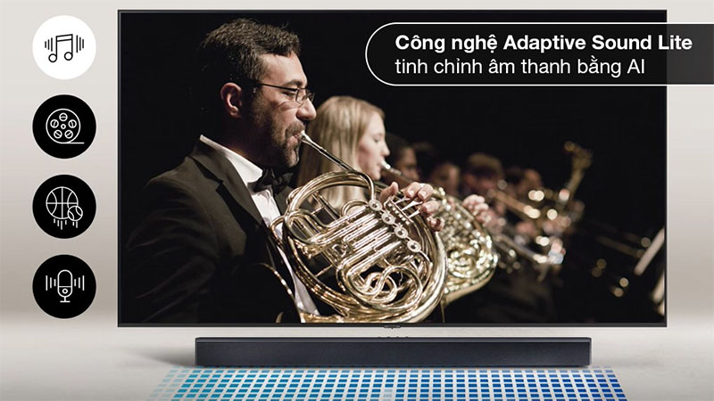 Công nghệ âm thanh của Bộ loa thanh Samsung HW-C450/XV