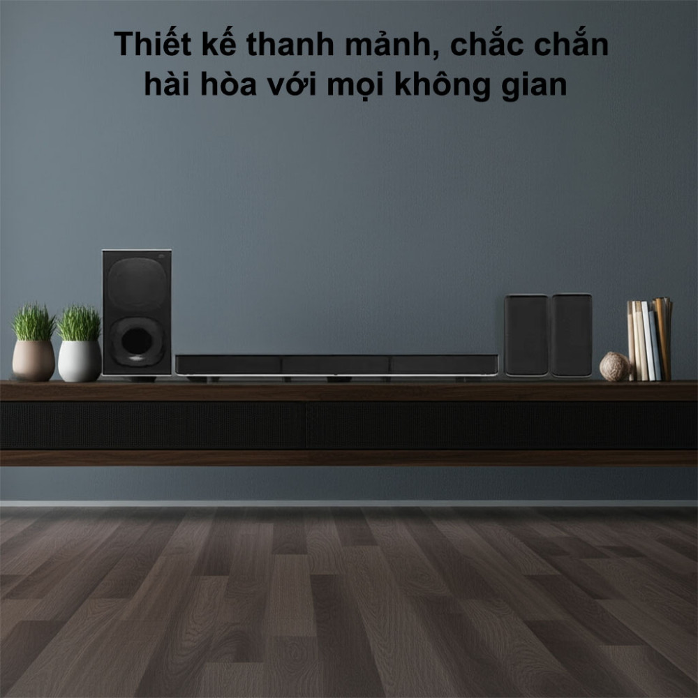 Bộ loa thanh Sony 5.1 HT-S20R thiết kế sang trọng, thẩm mỹ