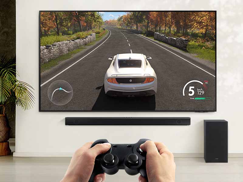 Kết nối máy chơi game console với chế độ Game Mode
