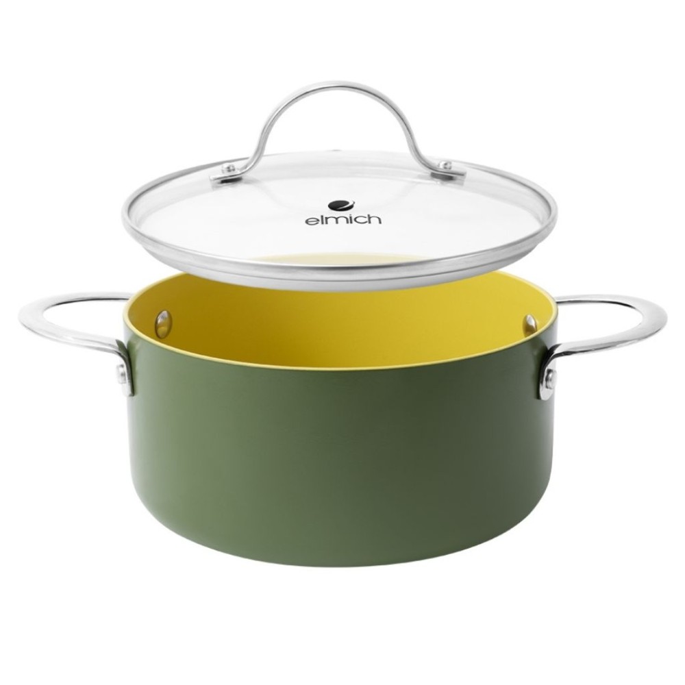Bộ nồi 3 món Elmich Olive classic EL5242OV03  - Hàng chính hãng