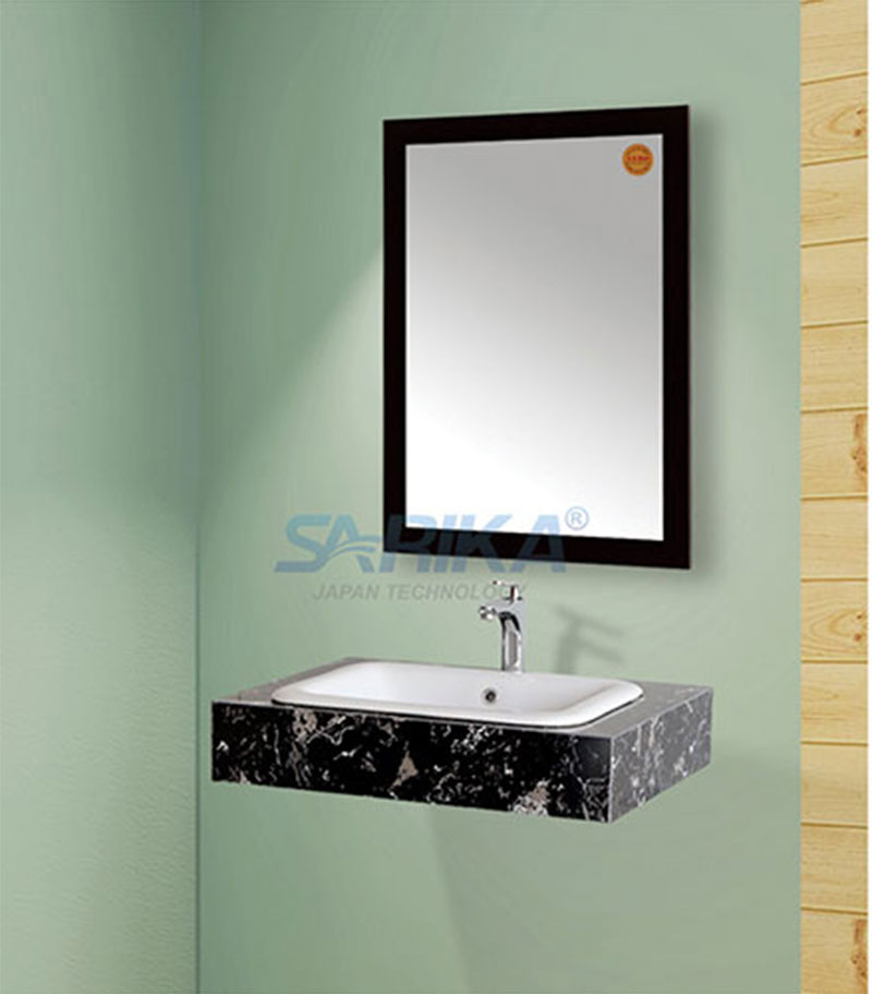 Bộ lavabo bàn đá Sarika BĐ-SR-02 có thiết kế tinh tế, hiện đại