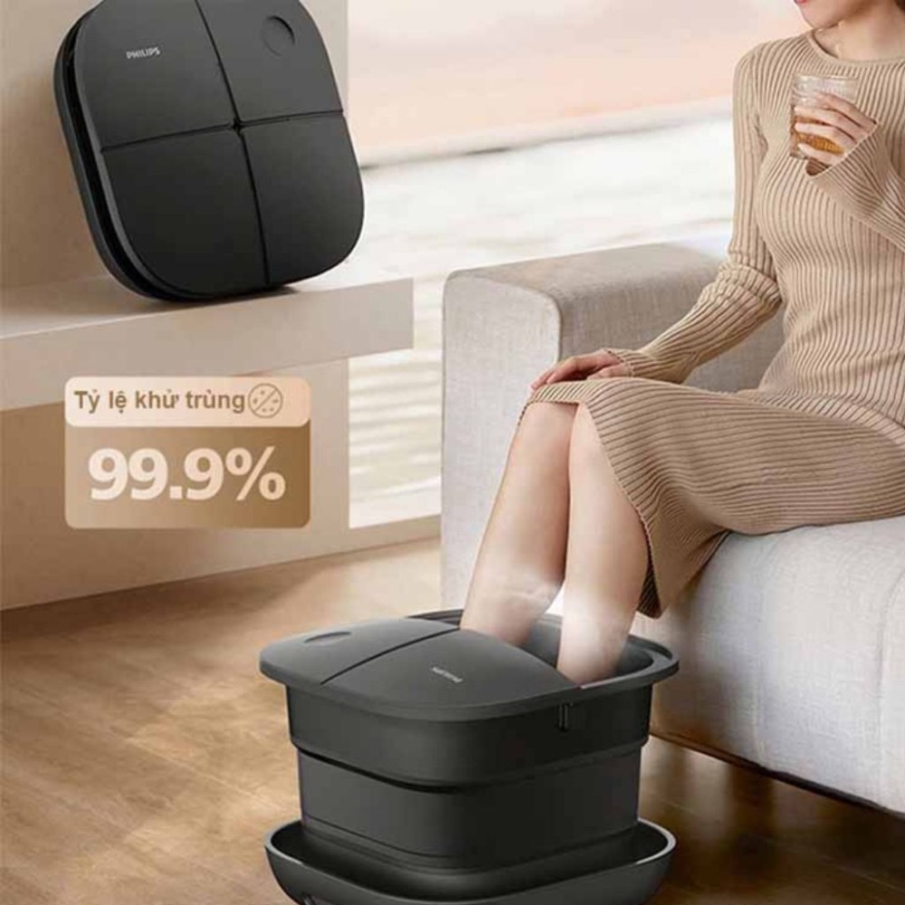 Bồn ngâm massage chân Philips PPM6504 - Hàng chính hãng