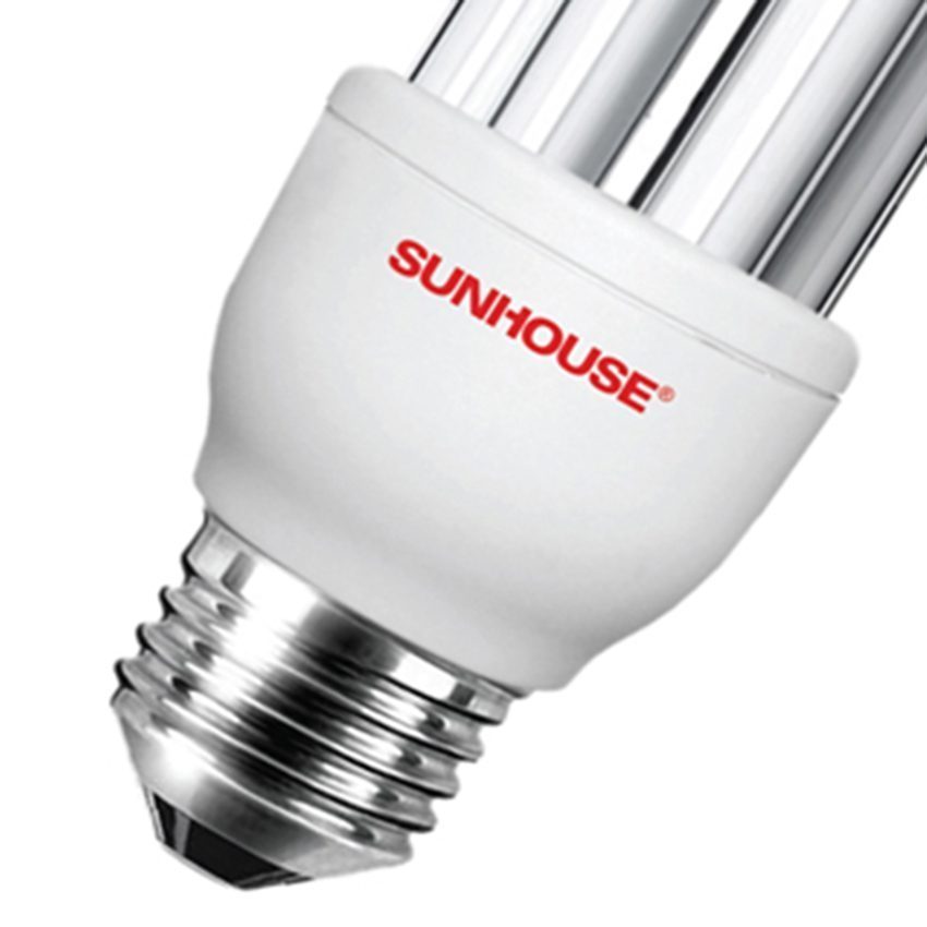 Chất liệu đui của bóng đèn Compact Sunhouse SHE CFL3UT4-20W