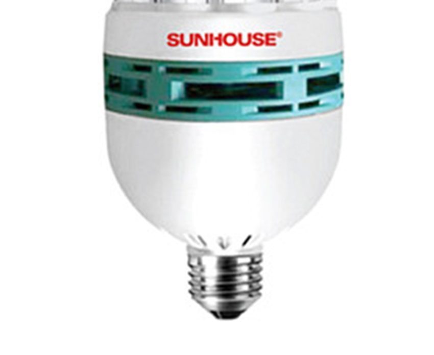 Thiết kế đui của bóng đèn Compact Sunhouse SHE CFL4UT6-80W
