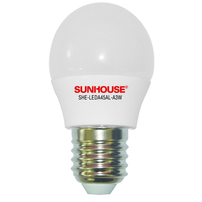Bóng đèn LED thân nhôm Sunhouse SHE-LEDA45AL-A3W