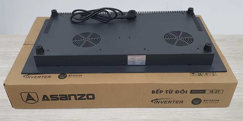 Bếp điện từ đôi Asanzo IS-2T