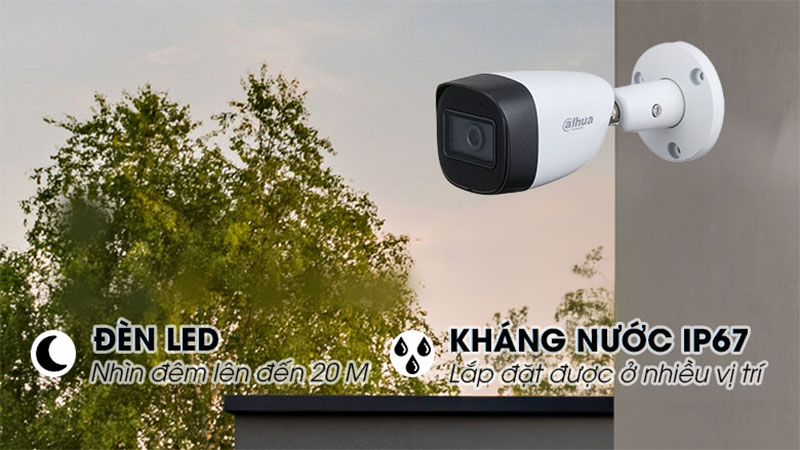Camera HDCVI Dahua DH-HAC-HFW1239CP-A