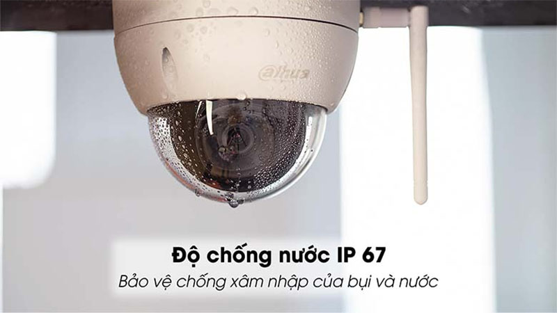 Công nghệ chống nước của Camera IP Wifi Dahua IPC-HDBW1230DE-SW