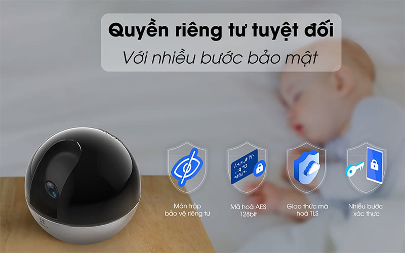 Quyền riêng tư của Camera IP Wifi EZVIZ C6W