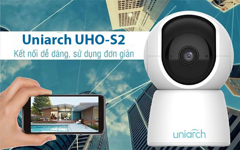 Thiết kế của Camera IP Wifi Uniarch UHO-S2